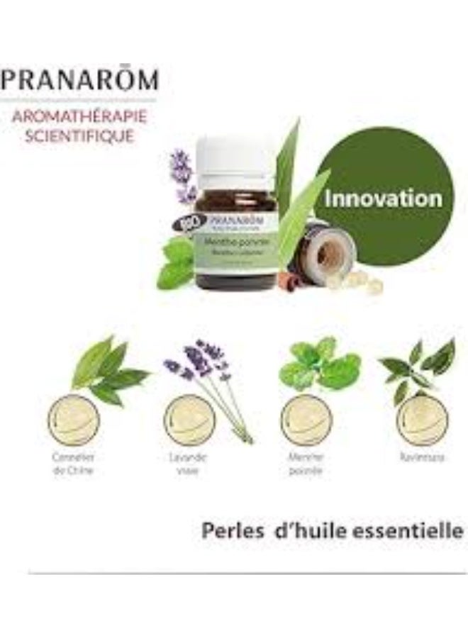 PRANAROM Pranarôm Pearls of Essential oil Origan Vulgaire (Oregano) Bio 60 Perles - Image 2